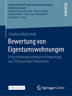 cover image of Bewertung von Eigentumswohnungen